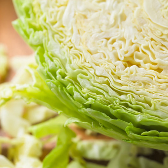 Hortaliza cortada primer plano